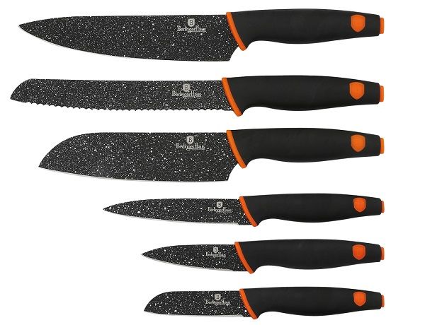 Berlinger Haus 6 Piece Marble Coated Knife Set