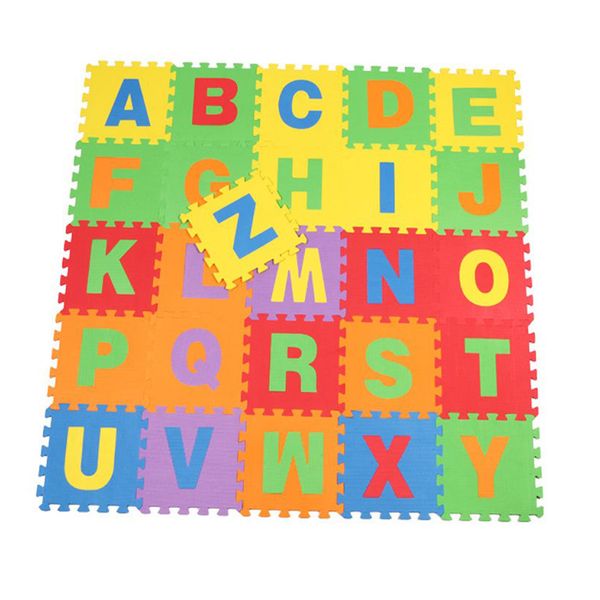 Educational Alphabet Eva Foam Floor Mat for Kids - 26 Pieces
