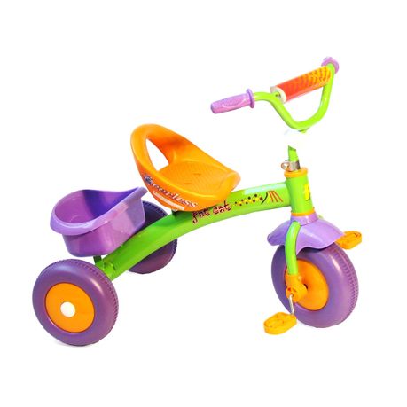 orange tricycle