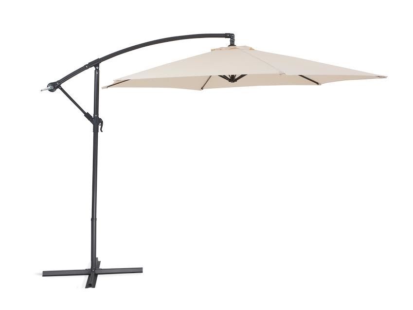 Fine Living Vogue Cantilever Umbrella White Shop Today. Get it