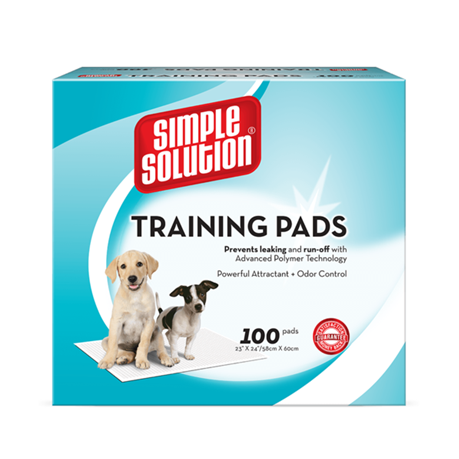 Simple Solution Dog Training Pads Count of 100 100 CT