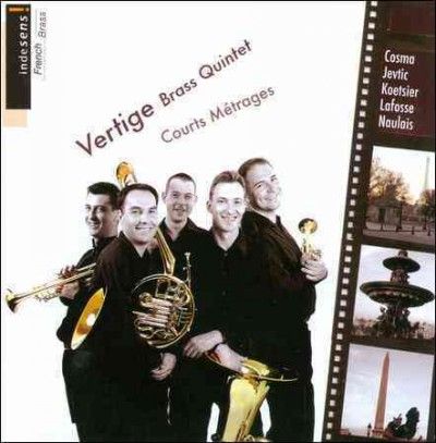 Vertige Brass Quinte - Courts Metroges (CD)