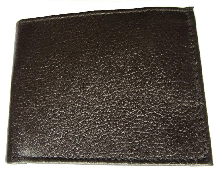 Genuine Leather Bifold Wallet In Gift Box (GW-001 Brown)