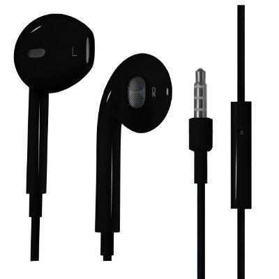 Earbud Earphones H5 - Black