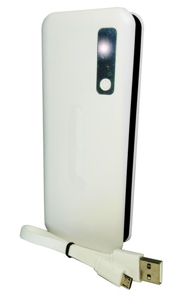 PowerBank 9 600 mAh Ad NO15 - White &amp; Black