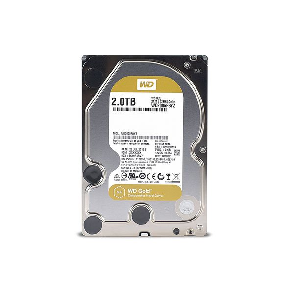 WD GOLD 2.0TB 3.5" 7200RPM 128MB HDD