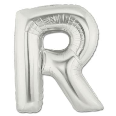 Silver Foil Balloon - R