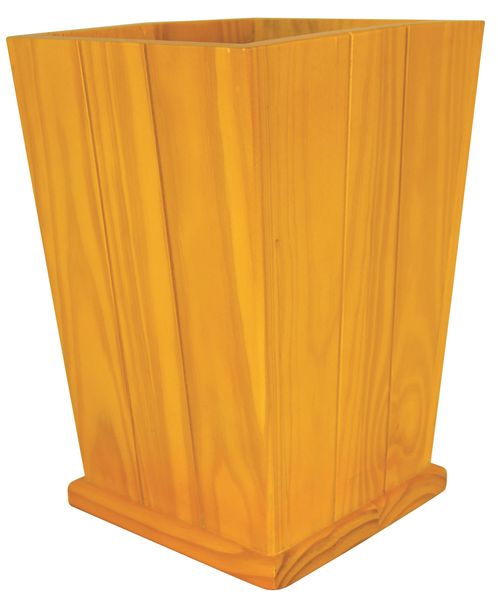 Wildberry - Oregon Looking Pine Decor Bin - Brown