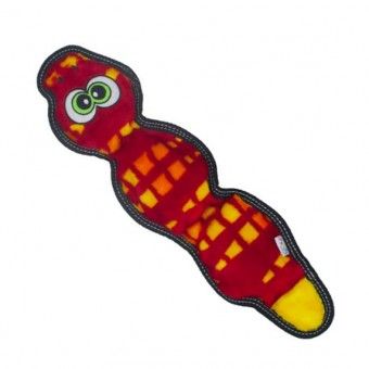 Outward Hound Toy Toughseams Snake 3 Squeakers