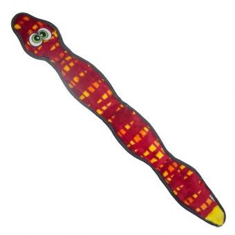 Outward Hound Toy Toughseams Snake 6 Squeakers