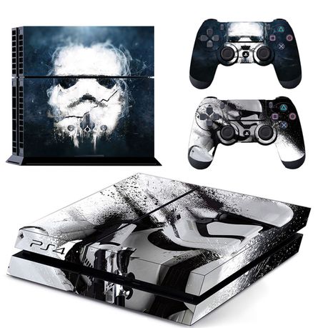 Skin PS4 SLIM Adesiva Stormtrooper