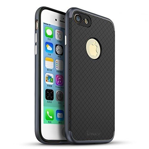 iPaky Silicone Iphone 7 Plus Cover - Black