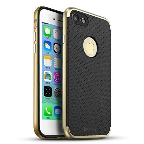 iPaky Silicone Iphone 7 Plus Cover - Gold