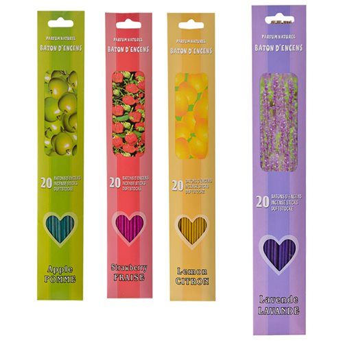 Bulk Pack 30 X Incense Sticks 20 Piece Pack, Assorted Fragrances