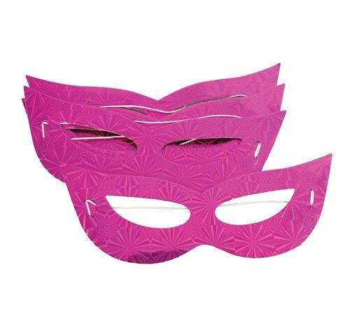Bulk Pack 25 X Party Eye Mask 6 Piece Pack Assorted