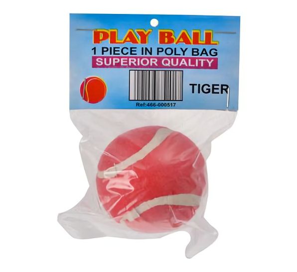 Bulk Pack 20 X Tennis Ball (Cricket) In Pocket - Red