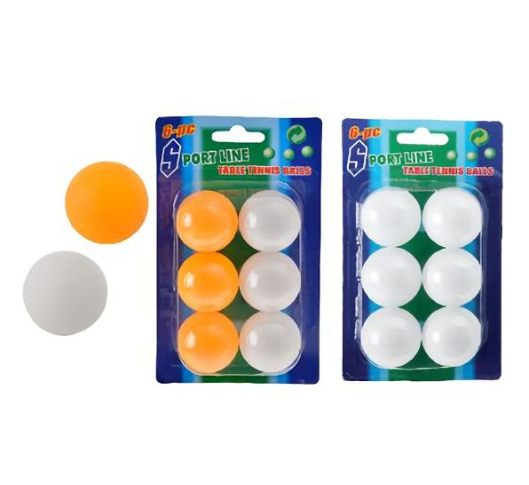 Bulk Pack 15 X Table Tennis Balls - Pack of 6