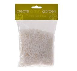 Bulk Pack 15 X Pebbles River Stones - 500g 3mm White