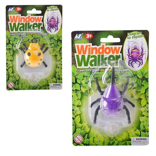 Bulk Pack 15 X Bug Window Walkers - Assorted Designs