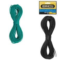 Zenith Lacing-Cord - 2mmx20m Green/Black - 8 Pack