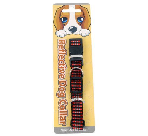 Bulk Pack 12 X Reflective Dog Collar 25 to 40cm