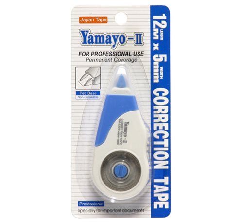 Bulk Pack 12 X Yamayo Correction Tape 12m x 5mm