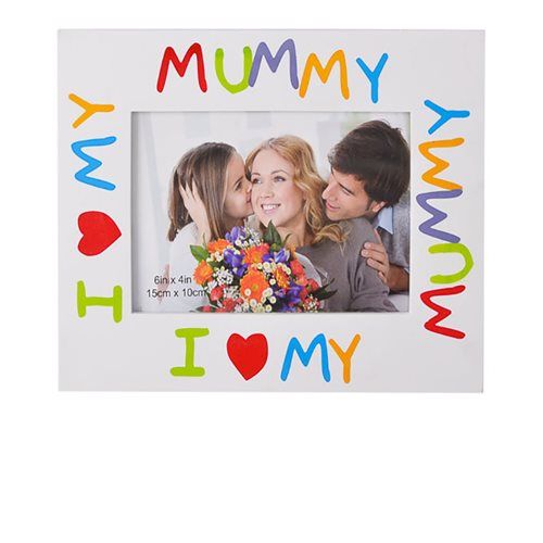 Bulk Pack 12 X Plastic Picture Frame With Mommy Wording 10x15cm