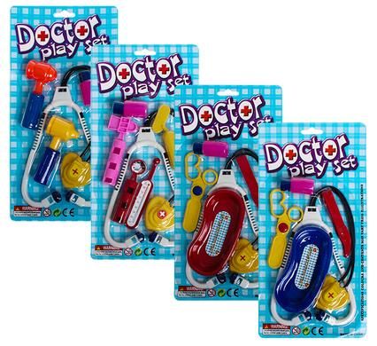 Bulk Pack 12 X Doctor Play Set Assorted