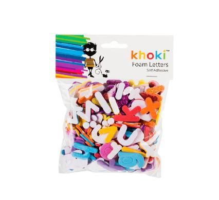 Bulk Pack 10 X Art and Craft Foam Letters Assorted Packs