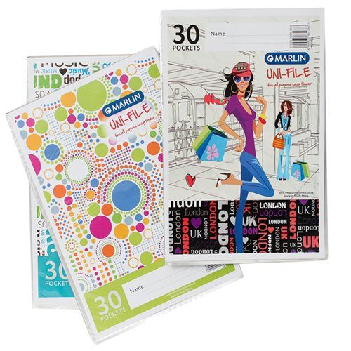 Bulk Pack 10 X Marlin A4 Display Book 30 Page