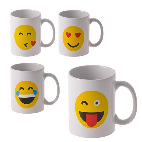 Bulk Pack 10 X Novelty Mug With Face Assorted Designs