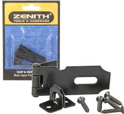 Bulk Pack 8 X Zenith Hasp and Staple Bj Safety and Screw - 50mm