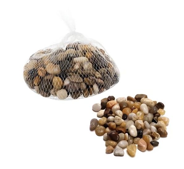 Bulk Pack 8 X River Stones 1kg, Assorted colours