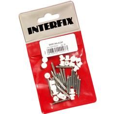 Bulk Pack 8 X Picture-Hanger Nails+Caps 25mm Pack-20