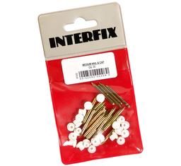 Bulk Pack 8 X Picture-Hanger Nails+Caps 30mm Pack-20