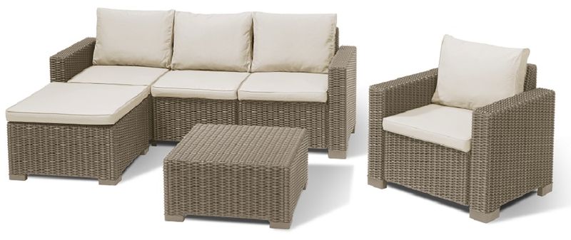 Allibert by Keter - Moorea Set - Cappuccino