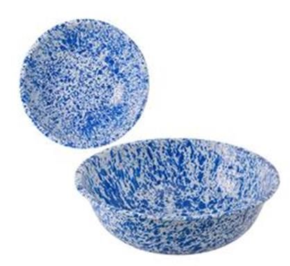 Bulk Pack 2 X Basin Enamel 36cm Ridge Edge
