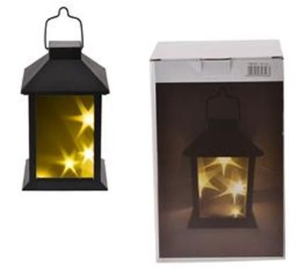 Bulk Pack 2 X Lantern Plastic W/Light Assorted 24cm