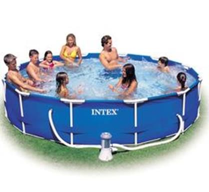 Intex Pool Metal Frame(with Pump) 366 x 76cm
