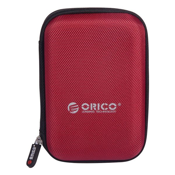 Orico 2.5" Portable Hard Drive Protector Bag - Red