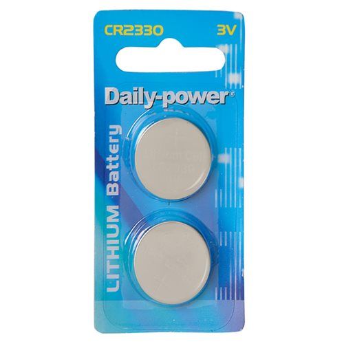 Bulk Pack 5 X Daily Power Lithium Batteries Cr2330 - 3V Pack of 2