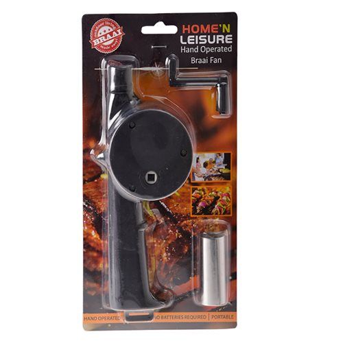 Bulk Pack 6 X Home 'N Leisure Braai Fan Hand Operated