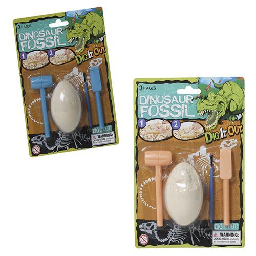 Bulk Pack 6 X Dig and Fun Set Discover a Dinosaur Fossil