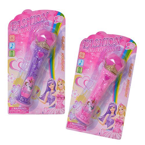 Bulk Pack 6 X Toy Microphone Battery Operated