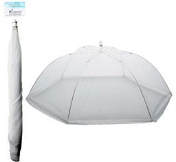 Mesh Food Cover Hexagonal 70cm White (Pack Of 6)