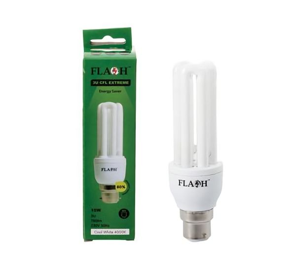 Bulk Pack 5 X Energy Saver Globe B.C. Fitting 15W 240V Cool White