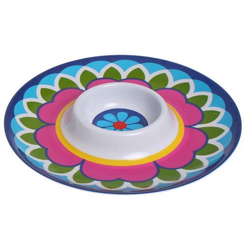 Bulk Pack 6 X Melamine Party Chip and Dip Bowl 30cm