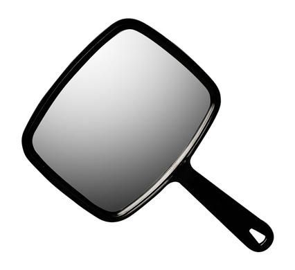 Bulk Pack 6 X Hand Mirror 13x15cm