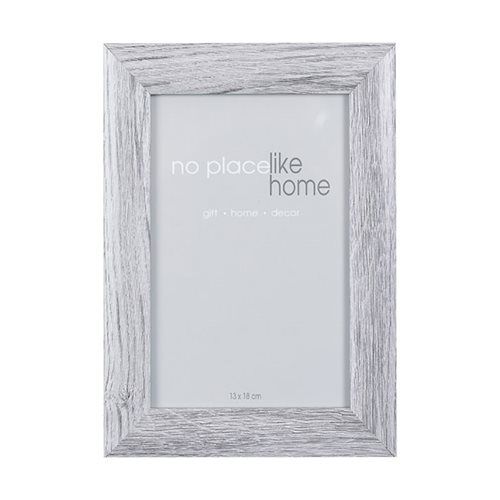 Bulk Pack 5 X Wood Grain Picture Frame - 13x18cm Photo