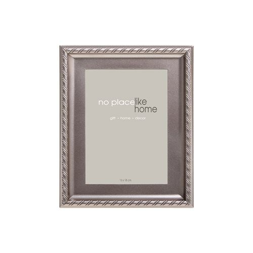 Bulk Pack 5 X Plastic Champagne Twist Frame - 13x18cm Photo